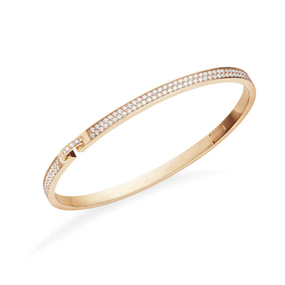 Pomuse LIENS VIDENCE DIAMOND PAVED BRACELET