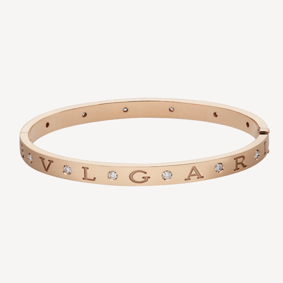 Pomuse ZERO 1 PINK GOLD 12 DIAMONDS BRACELET