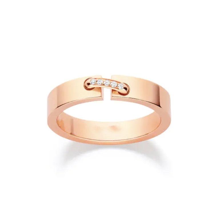 Pomuse ALLIANCE LIENS VIDENCE DIAMOND 4MM RING