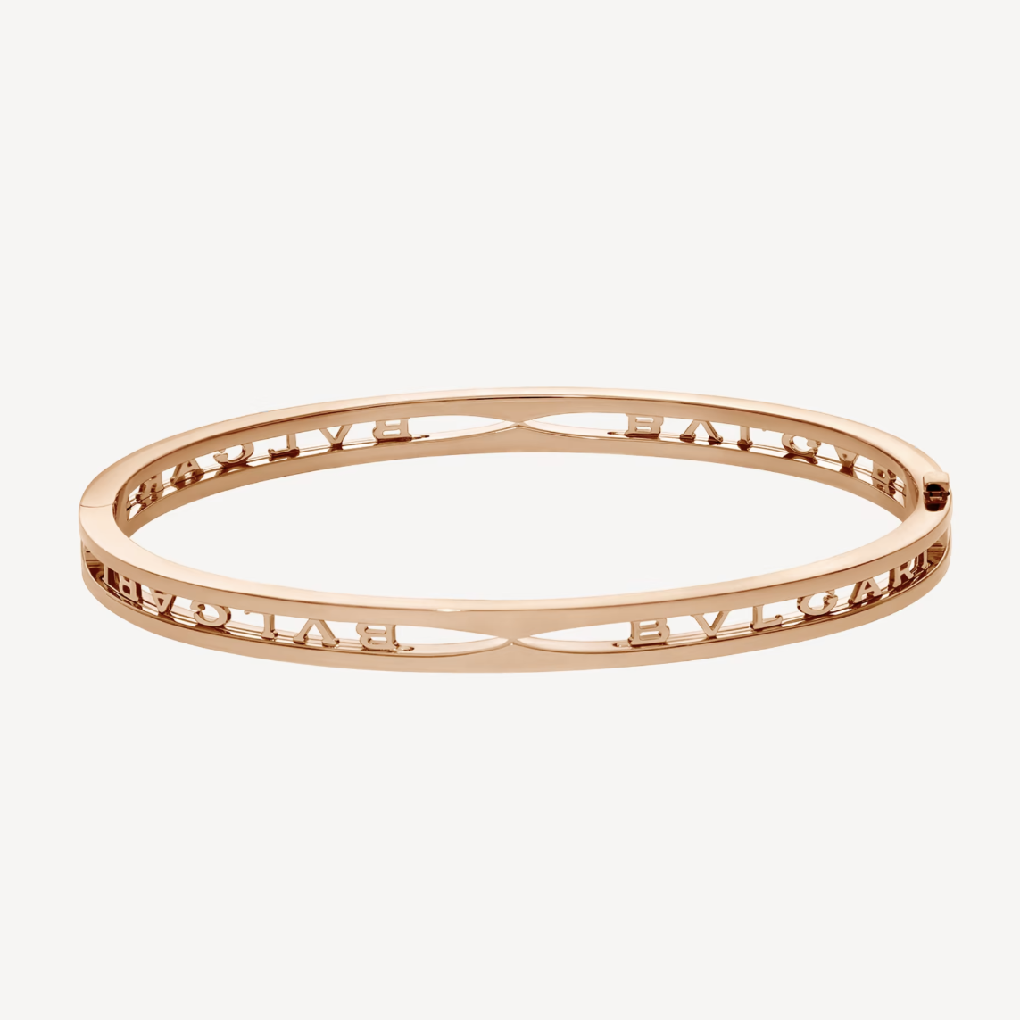 Pomuse ZERO 1 SPIRAL LOGO PINK GOLD BRACELET