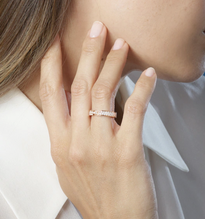 Pomuse ALLIANCE LIENS VIDENCE PAVED DIAMOND 4MM RING