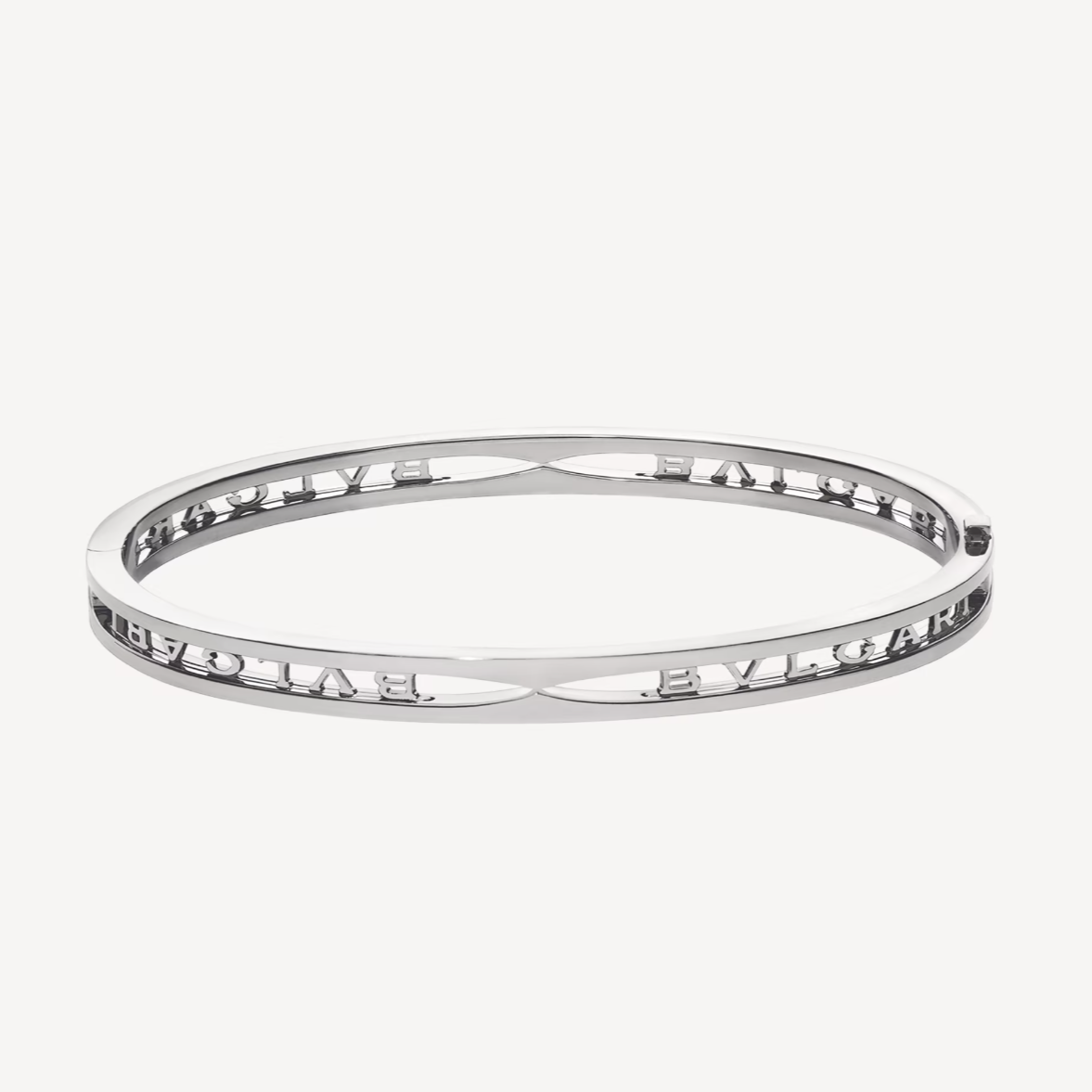 Pomuse ZERO 1 SPIRAL LOGO SILVER BRACELET