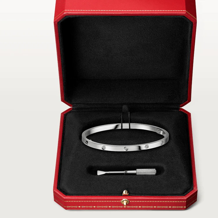 Pomuse LOVE BRACELET 3.65MM 10 DIAMONDS