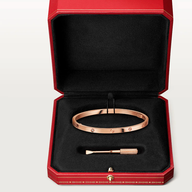 Pomuse LOVE BRACELET 3.65MM 6 DIAMONDS
