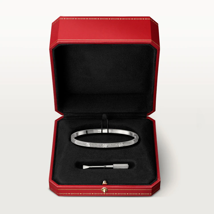 Pomuse LOVE BRACELET 3.65MM DIAMOND-PAVED