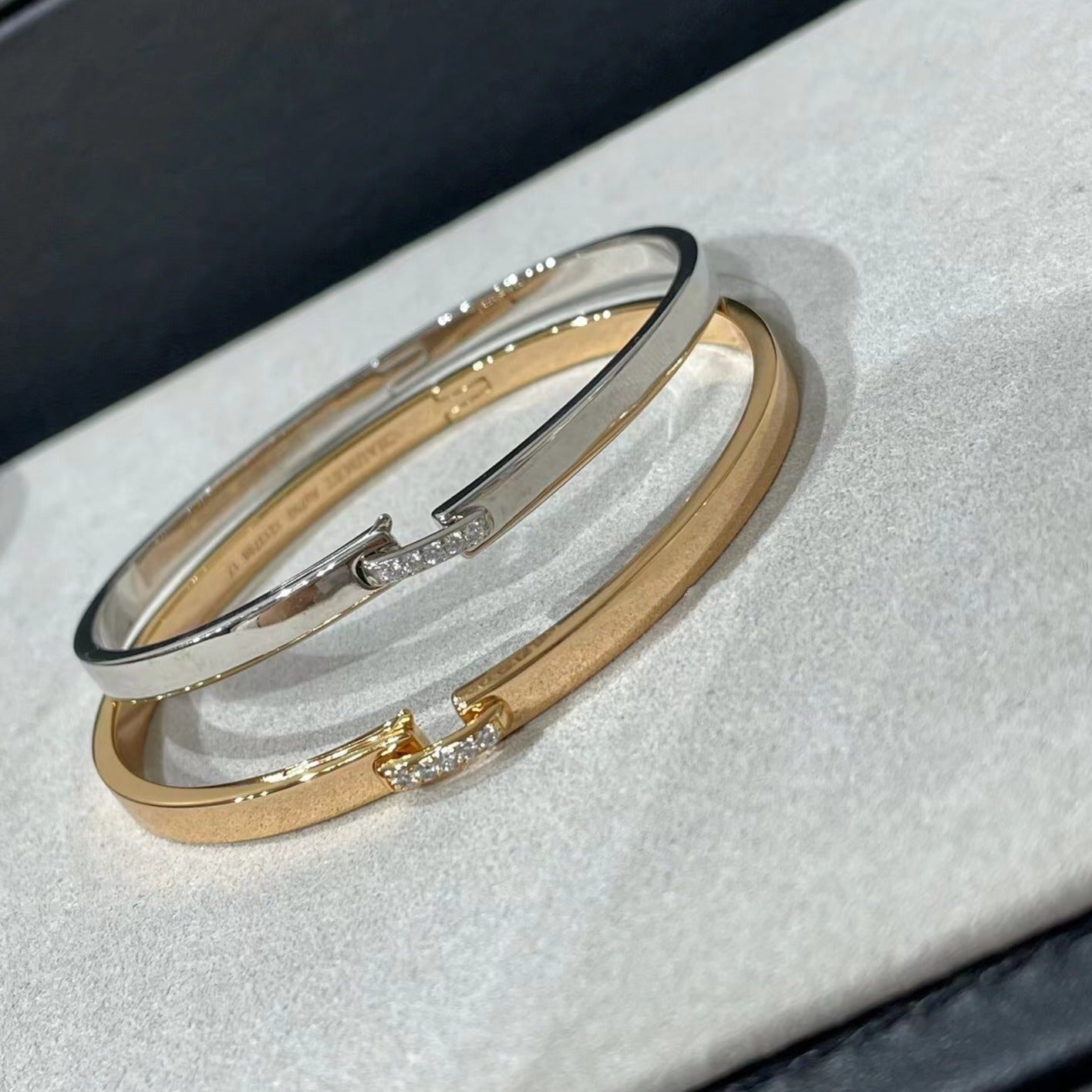 Pomuse LIENS EVIDENCE DIAMOND BRACELET
