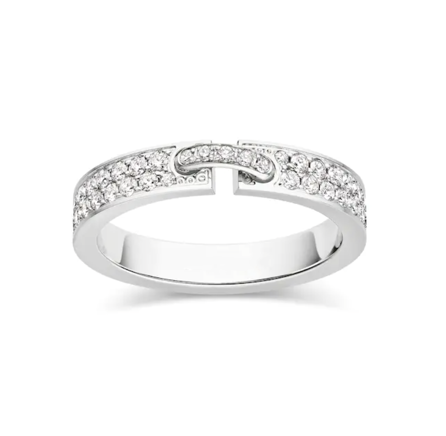 Pomuse ALLIANCE LIENS VIDENCE PAVED DIAMOND 4MM RING