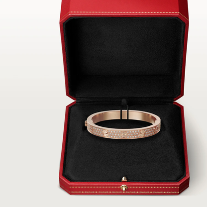 Pomuse LOVE BRACELET 6.1MM DIAMOND-PAVED
