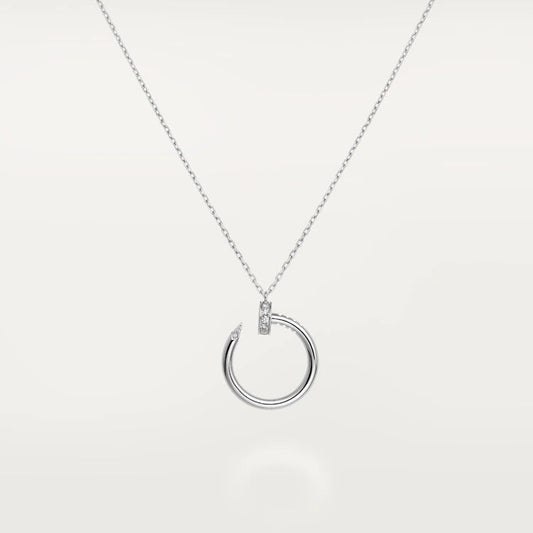 Pomuse JUSTE NECKLACE SILVER