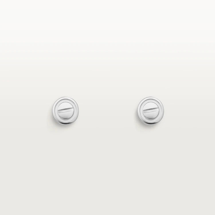 Pomuse LOVE EARRINGS SILVER 7.2MM