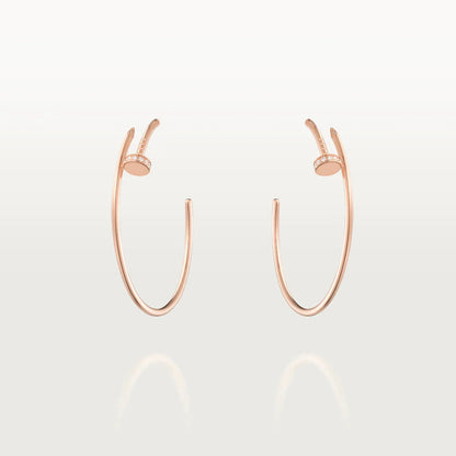 Pomuse JUSTE EARRINGS DIAMONDS 1.8MM