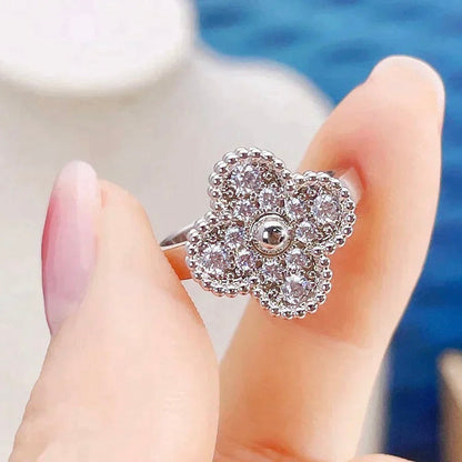 Pomuse CLOVER DIAMOND RING