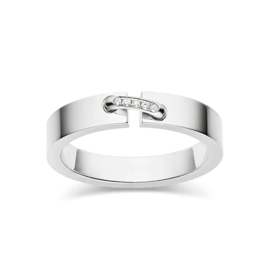 Pomuse ALLIANCE LIENS VIDENCE DIAMOND 4MM RING