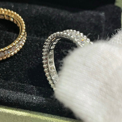 Pomuse PERLEE DIAMOND SILVER RING