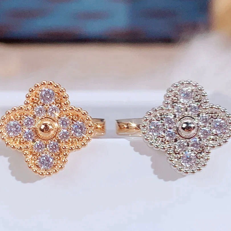Pomuse CLOVER DIAMOND RING