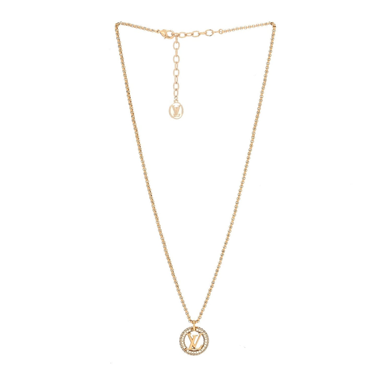 Pomuse BY NIGHT DIAMOND PAVED NECKLACE