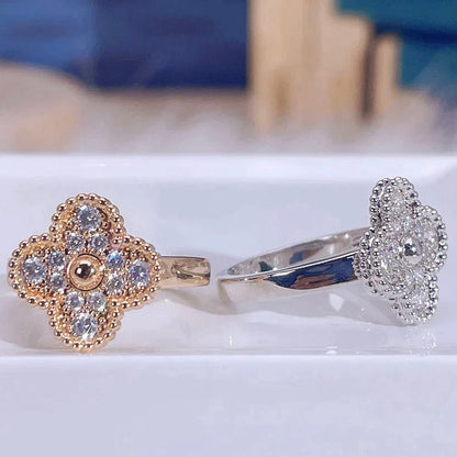 Pomuse CLOVER DIAMOND RING