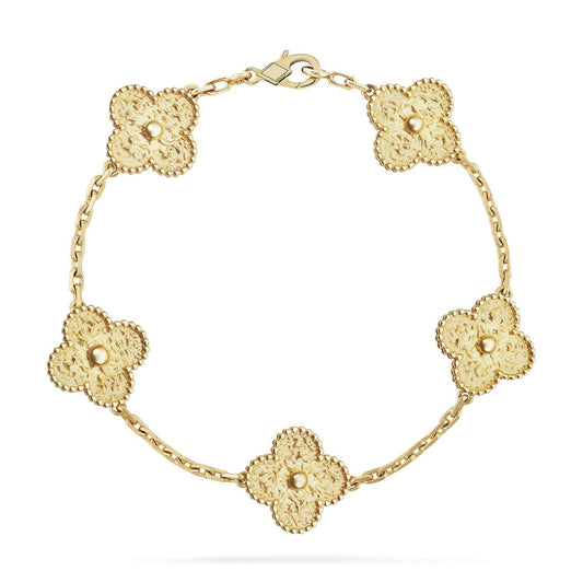 Pomuse CLOVER 5 MOTIFS BRONZING BRACELET