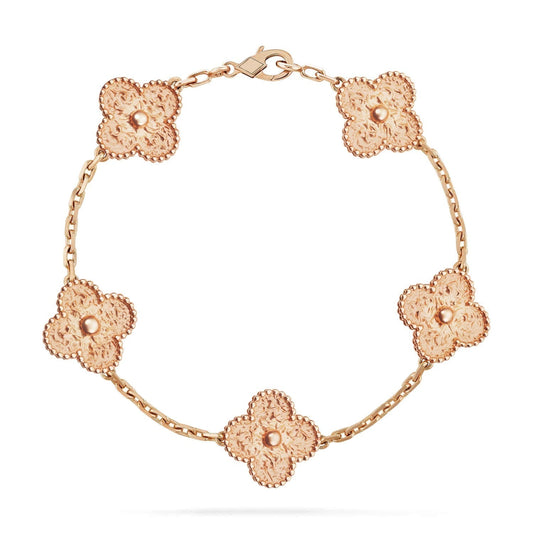 Pomuse CLOVER 5 MOTIFS BRONZING BRACELET