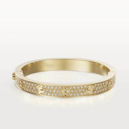 Pomuse LOVE BRACELET 6.1MM DIAMOND-PAVED