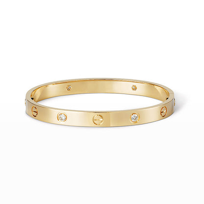 Pomuse LOVE BRACELET 6.1MM 4 DIAMONDS