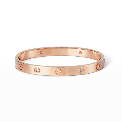 Pomuse LOVE BRACELET 6.1MM 4 DIAMONDS
