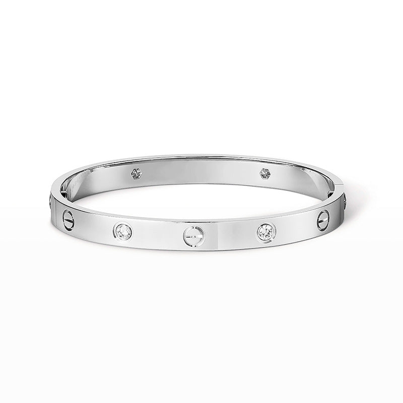 Pomuse LOVE BRACELET 6.1MM 4 DIAMONDS