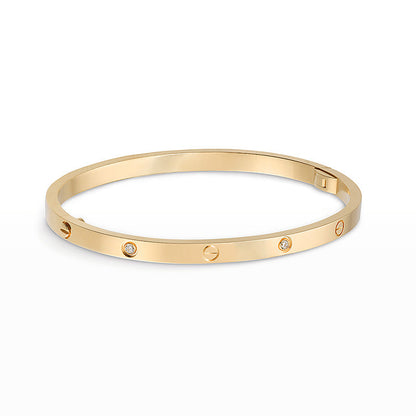 Pomuse LOVE BRACELET 3.65MM 6 DIAMONDS