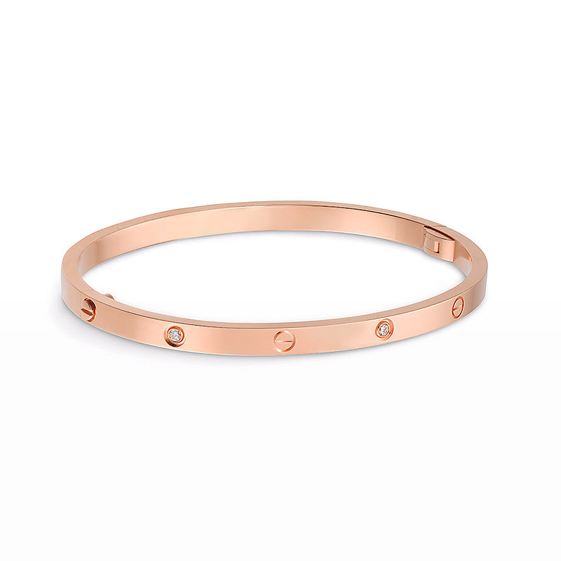 Pomuse LOVE BRACELET 3.65MM 6 DIAMONDS