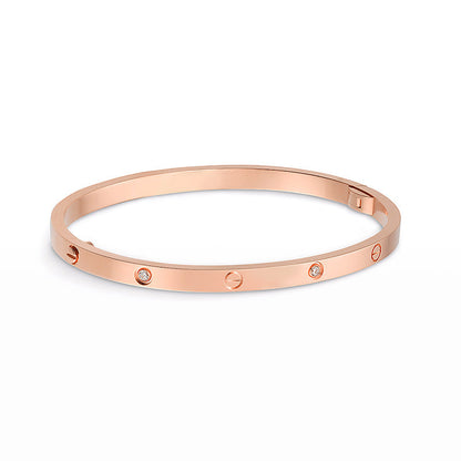 Pomuse LOVE BRACELET 3.65MM 6 DIAMONDS