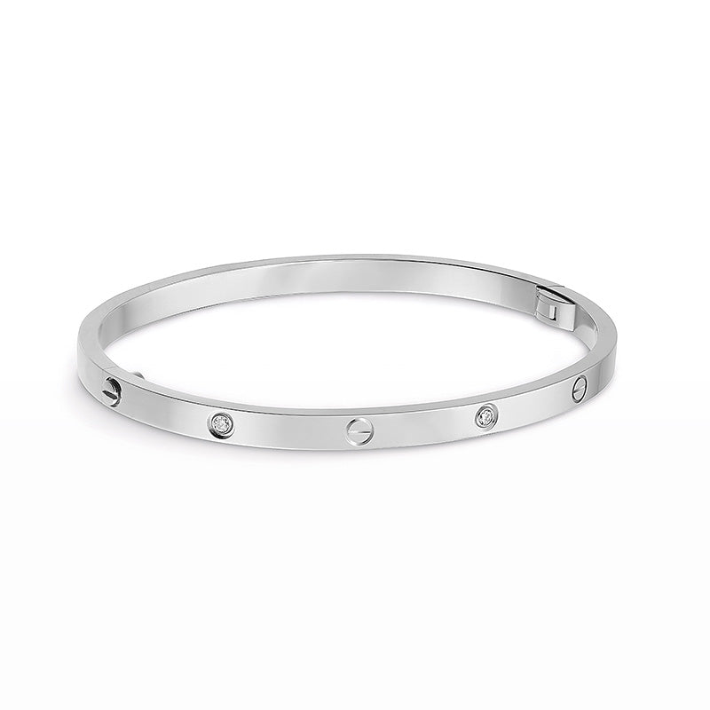 Pomuse LOVE BRACELET 3.65MM 6 DIAMONDS