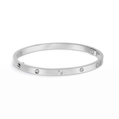 Pomuse LOVE BRACELET 3.65MM 6 DIAMONDS
