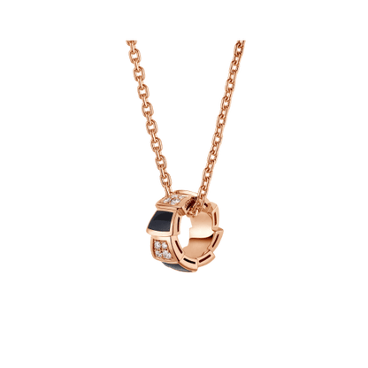 Pomuse SERPENTI PEDANT DIAMOND NECKLACE