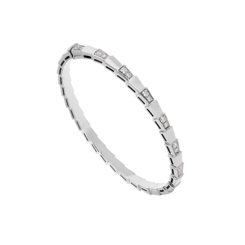 Pomuse SERPENTI BRACELET SILVER DIAMOND