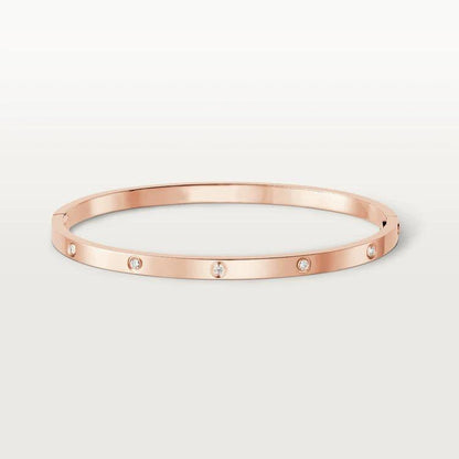 Pomuse LOVE BRACELET 3.65MM 10 DIAMONDS