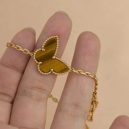 Pomuse LUCKY SPRING 5 MOTIF GOLD BRACELET