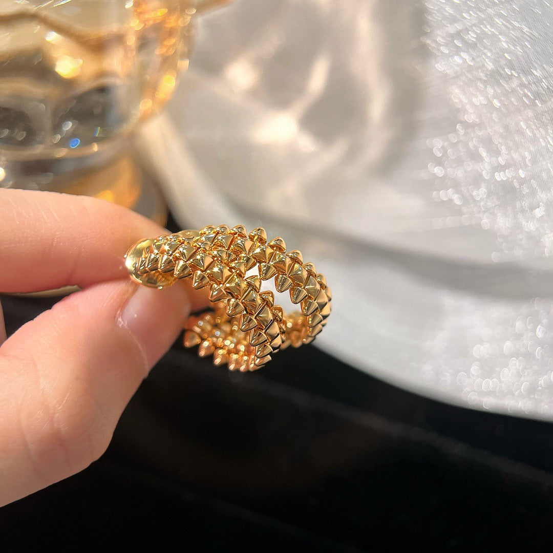 Pomuse CLASH SMALL HOOP EARRINGS