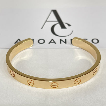 Pomuse LOVE BRACELET 6.1MM OPEN CUFF