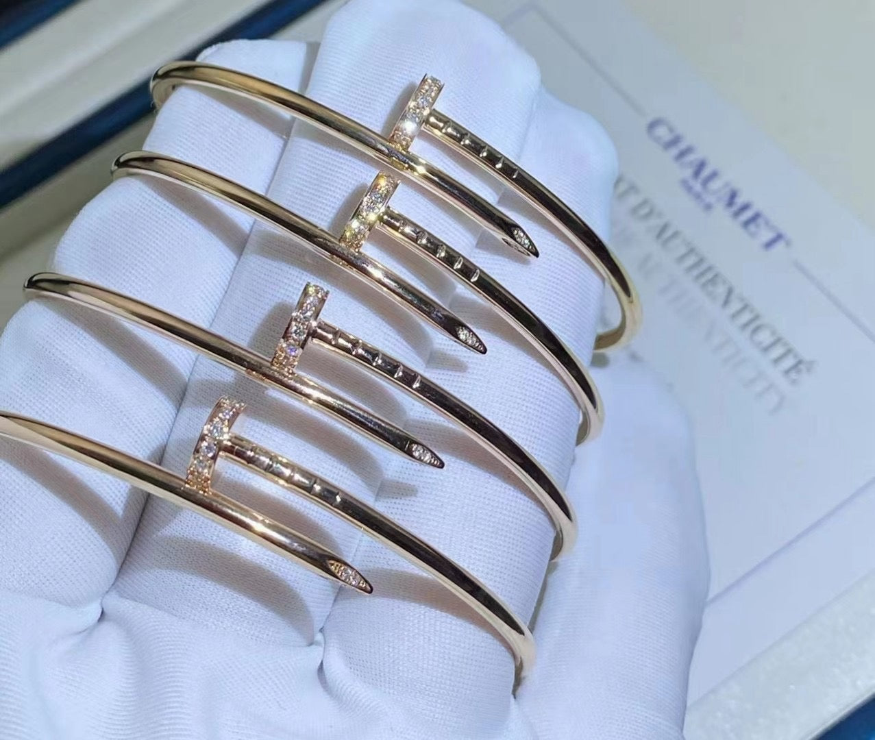 Pomuse JUSTE BRACELET 2.5MM DIAMONDS