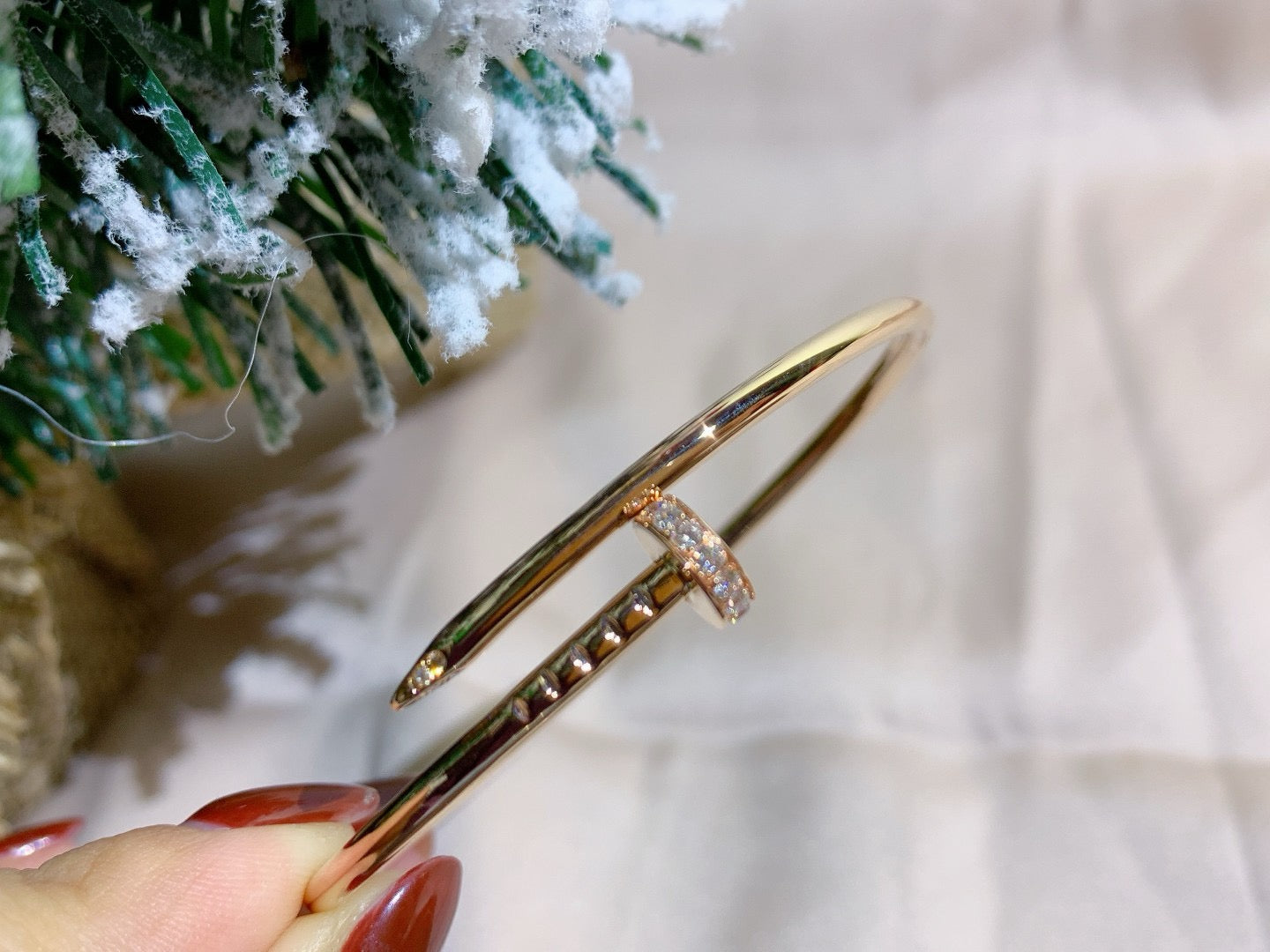 Pomuse JUSTE BRACELET 2.5MM DIAMONDS