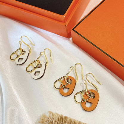 Pomuse HM O'MAILLON GOLD EARRINGS