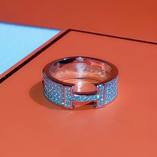 Pomuse H RING FULL DIAMOND