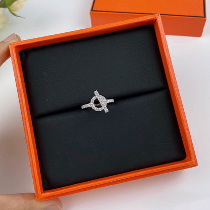 Pomuse ECHAPPEE RING SILVER DIAMOND
