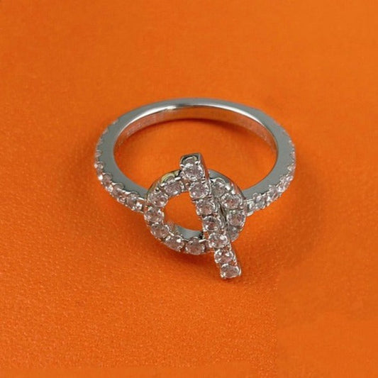 Pomuse ECHAPPEE RING SILVER DIAMOND