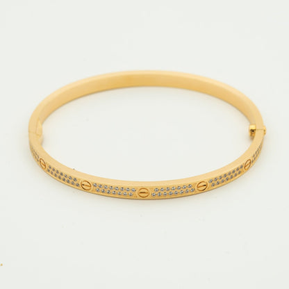 Pomuse LOVE BRACELET 3.65MM DIAMOND-PAVED