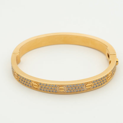 Pomuse LOVE BRACELET 6.1MM DIAMOND-PAVED