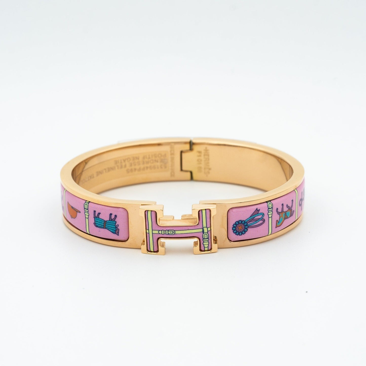 Pomuse H PINK GOLD BRACELET PINK CERAMIC