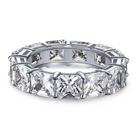 Pomuse – Eleganter Tennisring im Prinzessschliff