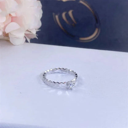 Pomuse BEE LOVE RING SILVER 1 DIAMOND