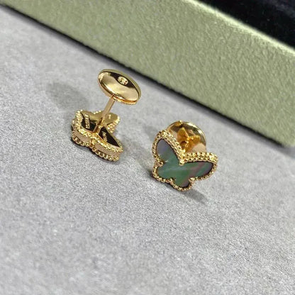 Pomuse BUTTERFLY DARK MOP  EARRINGS